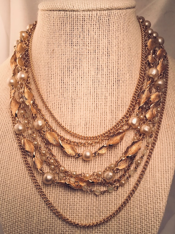 Vintage Kramer Multi-Chain Necklace