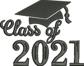 graduation embroidery pattern SENIORS Embroidery Design 6 sizes from 3.85 till 7.8 inches