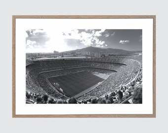 Camp Nou Stadium Photography: Barcelona Soccer Wall Art - Canvas or Print