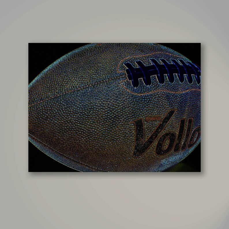 Sport Ball Art Set of 4 Sports Decor Sports Wall Art Sport Etsy