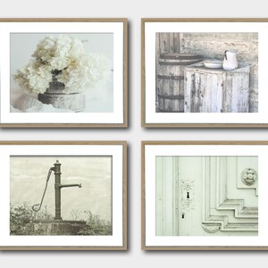 Retro Wall Decor, Vintage Bathroom, Farmhouse Decor, Rustic Decor, Farmhouse Bathroom Set of 4  - Canvas or Print