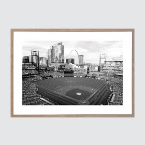 St Louis Cardinals Baseball, Busch Stadium Photography, Cardinals Wall Decor, Cardinals Canvas, Cardinals Print, Cardinals Framed Print