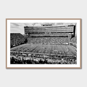 Nebraska Huskers Football Stadium Print, University of Nebraska Stadium Print,  Huskers Canvas, Nebraska Corn Huskers Football Print