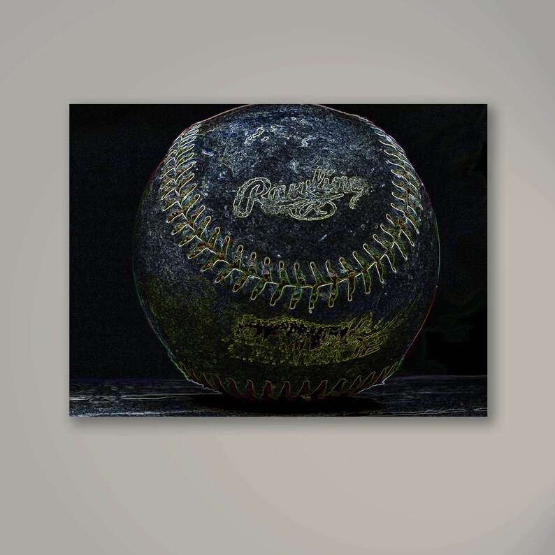 Sport Ball Art Set of 4 Sports Decor Sports Wall Art Sport Etsy