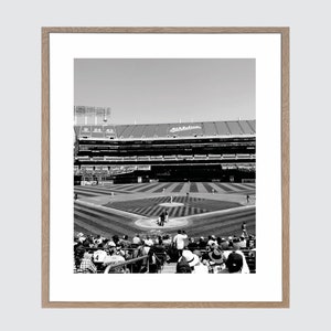 Oakland Athletics Ballpark Baseball Stadium, Oakland Photography, Oakland Wall Art, Oakland Canvas, Oakland Print, Oakland Framed Print
