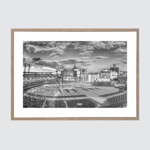 Detroit Tigers Comerica Park, Detroit Tigers Stadium, Tigers Baseball Wall Decor, Tigers Decor, Tigers Canvas, Tigers Print, Tigers Decor