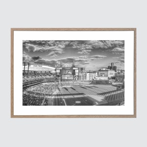 Minimalist Ford Field Detroit Lions - S. Preston – S. Preston Art + Designs