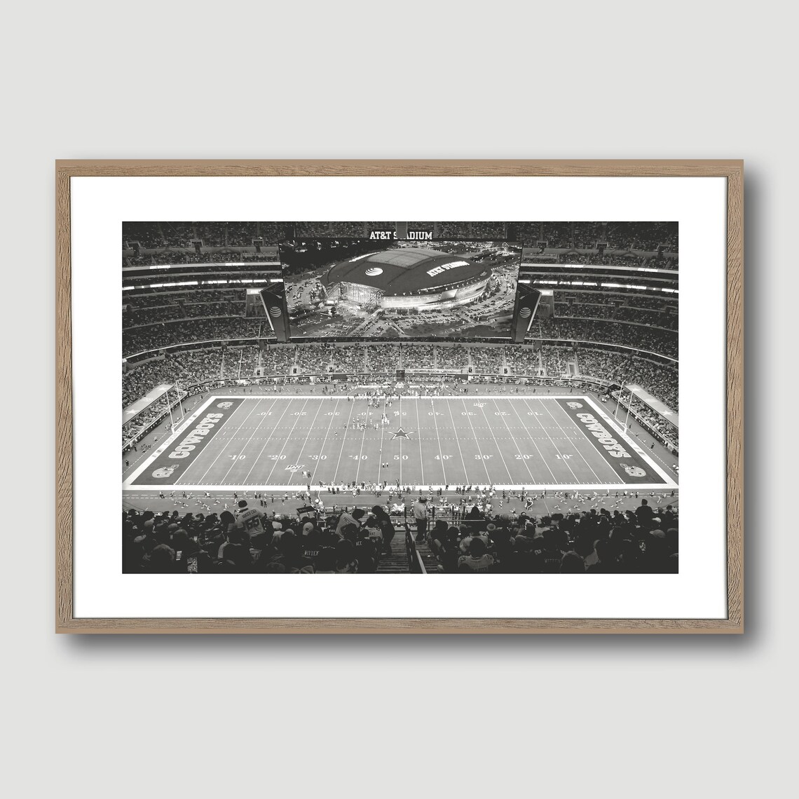 Dallas Cowboys Football Print Dallas Cowboys Football | Etsy