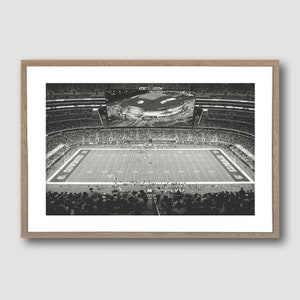 Dallas Cowboys Football Print,  Dallas Cowboys Football Stadium, Cowboys Football Art, Cowboys Football Canvas, Football Print, Football Art