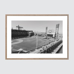 San Francisco Giants Oracle Park AT&T Park, Baseball Stadium, Baseball Wall Decor, Baseball Decor, Baseball Canvas, Baseball Print