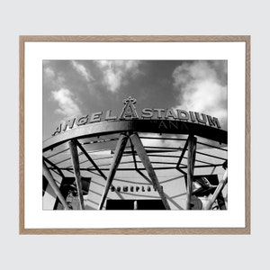 Los Angeles Angel Stadium of Anaheim Baseball Stadium, Angels Stadium, LA Angels Stadium, Los Angeles Angels Poster