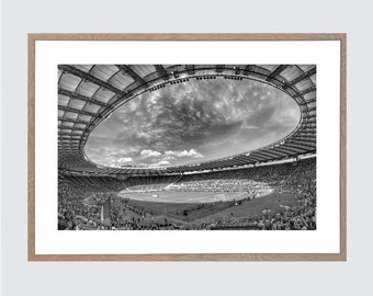 Stadio Olimpico Rome Photography: Soccer Stadium Wall Art, Canvas or Print