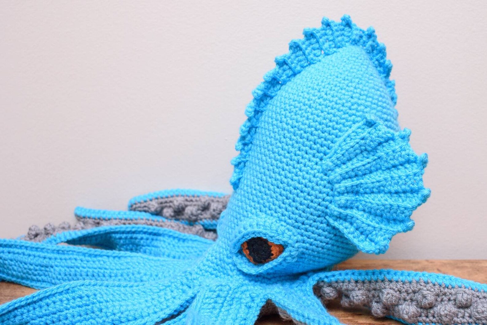 Crochet Stuffed Kraken Plush Amigurumi Octopus Kraken Toy | Etsy