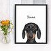 Custom Pet Portrait Digital File | Pet Portrait Illustration | Digital Pet Portrait | Printable Art | Custom Pet Design | Personalized Dog