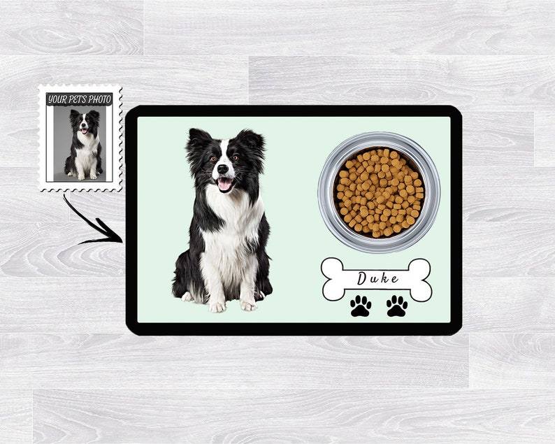 Custom Pet Placemat Dog Food Mat dog Placemat Cat bowl Mat Etsy