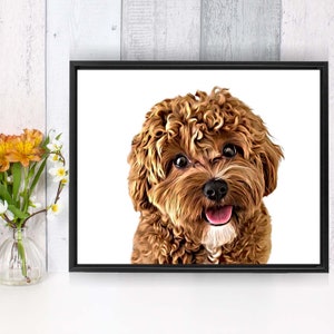 Custom Pet Portrait Digital File | Pet Portrait Illustration | Printable Art | Digital Pet Portrait | Custom Pet Design | Personalized Dog