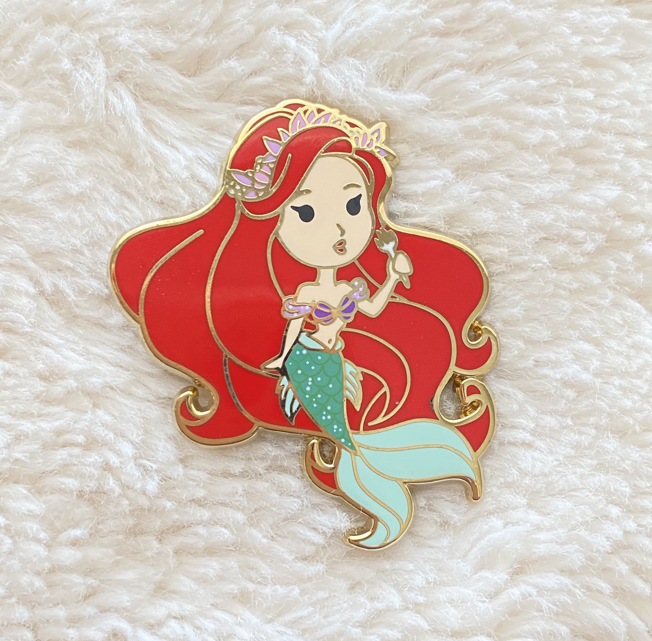 ファンタジーピン スティッチ アリエル ♡ リトルマーメイド ディズニー アリエル ファンタジーピン ピン