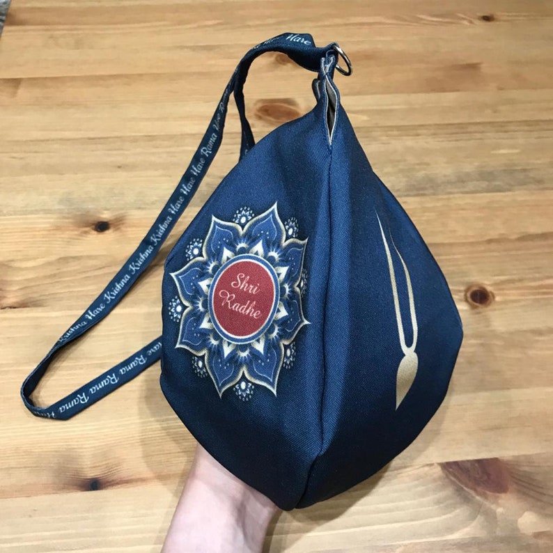 Prayer bag Japa Shri Radhe 108 Mala bag/krishna bag/ beads Etsy