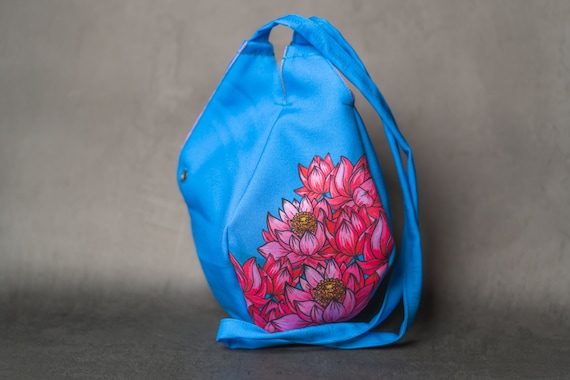 Prayer Bag, Japa Cotton Mala Bag/krishna Bag/ Beads Bag/ Meditation Bag. -  Etsy | Bags, Beaded bags, Mala
