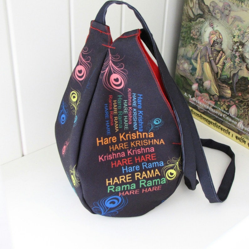 Prayer bag Japa Mala bag/krishna bag/ beads bag/ meditation Etsy