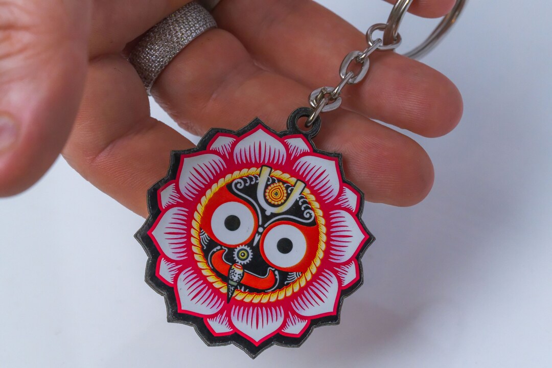 Jagannath Keychain, Radha Krishna, Krishna Style Etsy