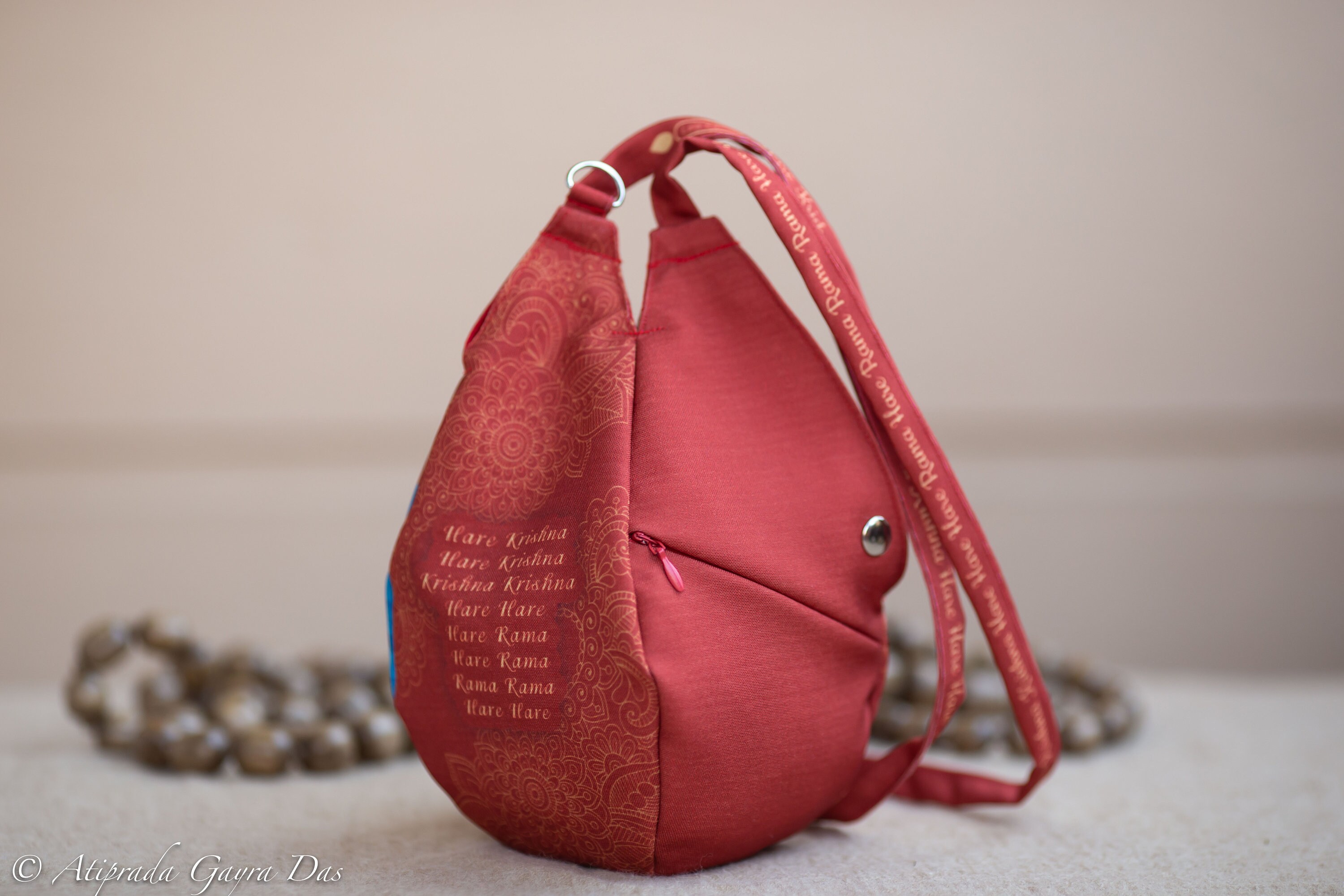 Prayer Bag Japa Mala Bag/krishna Bag/ Beads Bag/ Meditation Etsy