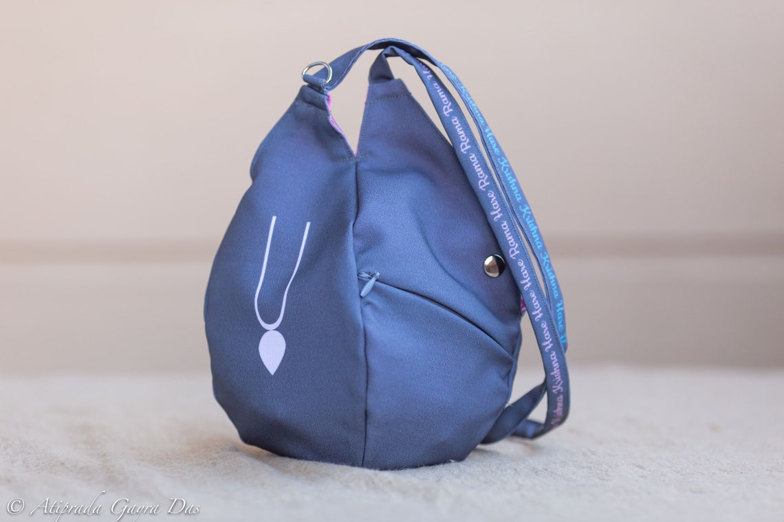 Shloka Prayer bag Japa Mala bag/krishna bag/ beads bag/ Etsy