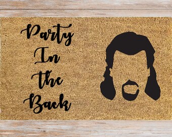 Mullet Doormat Etsy