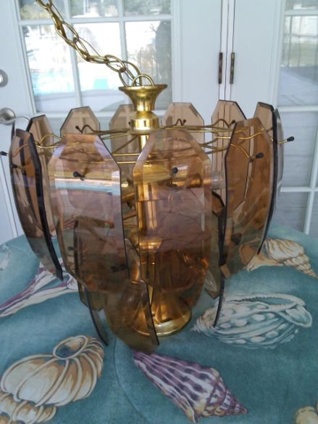 Amber Grass Chandelier 5灯 Amber Grass Chandelier 5灯