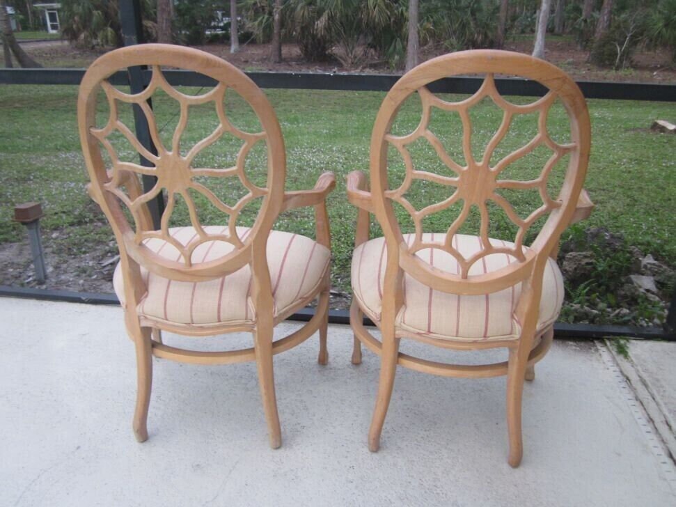 Ethan allen fabric deals chairs