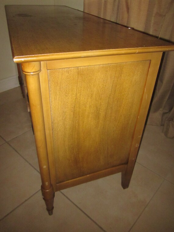 Vintage Bassett Furniture 7 Drawer Dresser Circa 1950 S Does Not Include Shipping