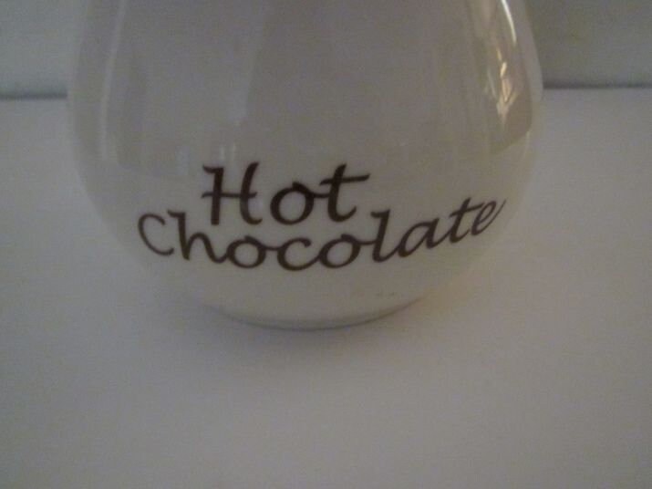 Williams Sonoma Ceramic Hot Chocolate Pitcher Pot