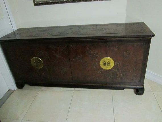 Drexel Heritage Connoisseur Collection Asian Style Lacquered