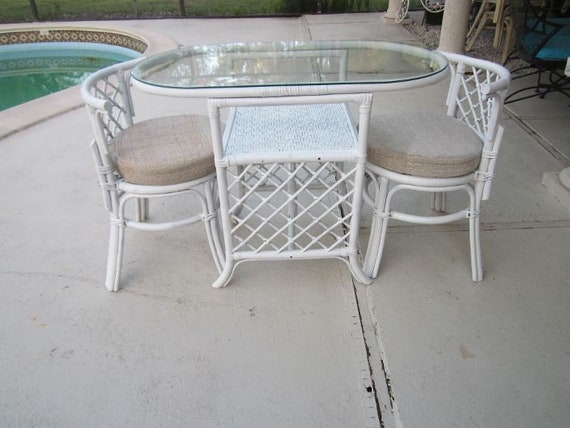 Rattan dinette on sale