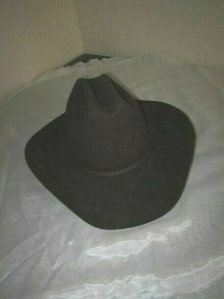Chapeau de cowboy marron MHT en cuir véritable pour hommes 3X mélange de feutre de castor Texas 6 7/8 La livraison est supplémentaireLes frais de port ne sont pas gratuits - France