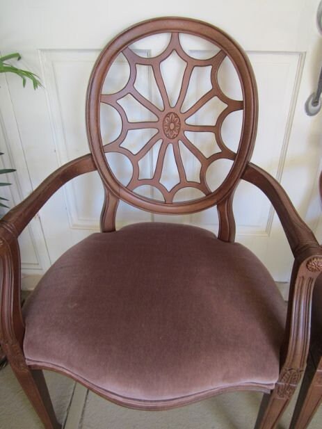 Ethan allen spider back chair best sale