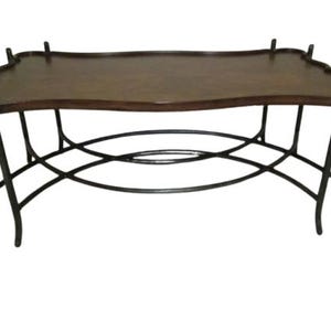 Vintage Wood Brown Coffee Table