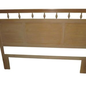 Wash Wood Full Size Headboard