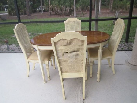 Provincial dining table and chairs hot sale