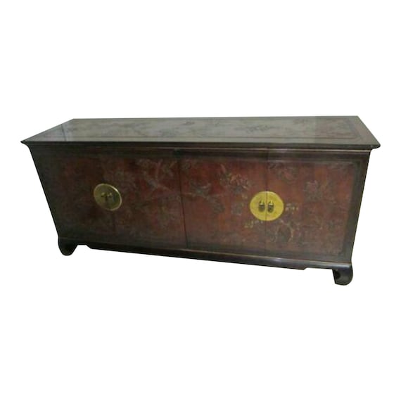 Drexel Heritage Connoisseur Collection Asian Style Lacquered