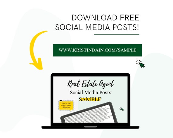 EDITABLE Real Estate Agent Social Media Content Calendar L 365 Day Social  Media Marketing Planner L Social Media for Brokers - Etsy