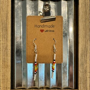 Western Earrings - Pink Eagle
