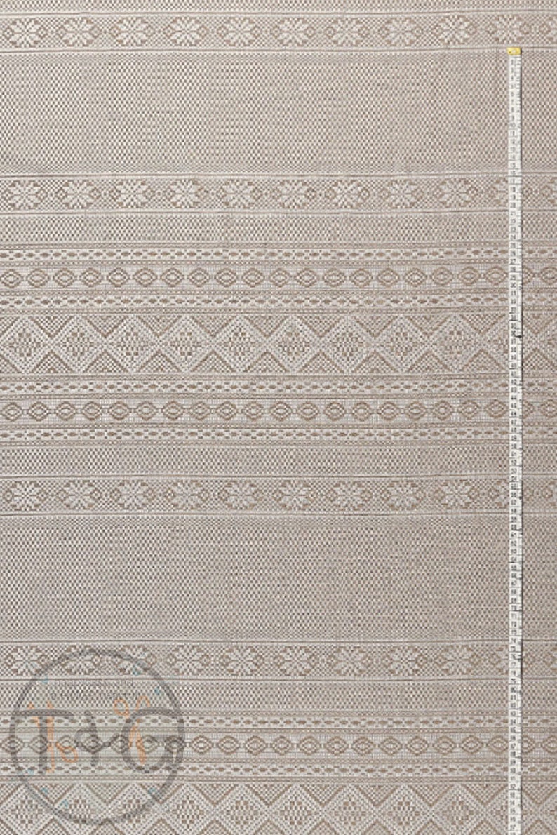 Ethnic Fabric Ethnic Boho Decorative Cloth Ukrainian Vyshyvanka Fabric National Style Cloth Ethnic Style Cloth Machine Woven Fabric