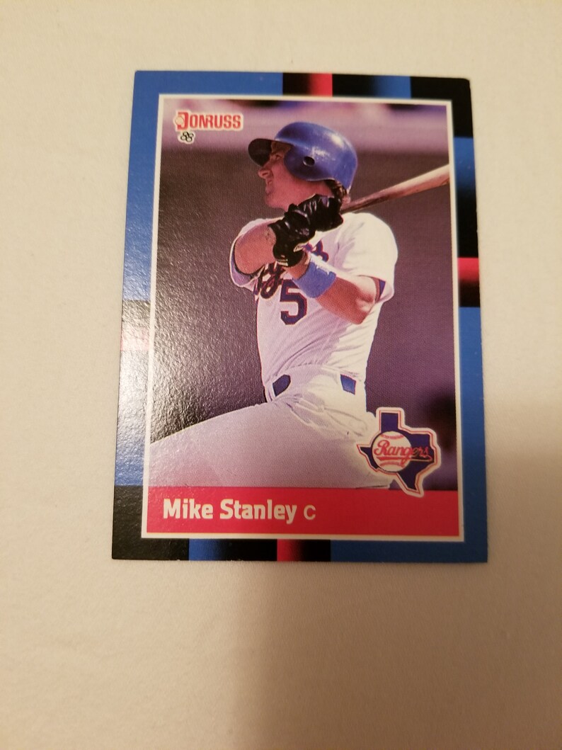 88 Donruss Mike Stanley Baseball Card