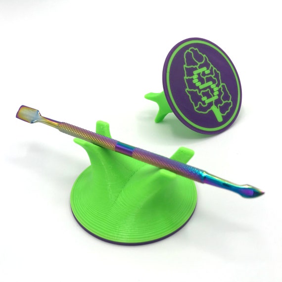 Hold-a-tool Dabber / Wax Tool Holder SMOK3DESIGNS 3D Printed Dabbing  Accessories 