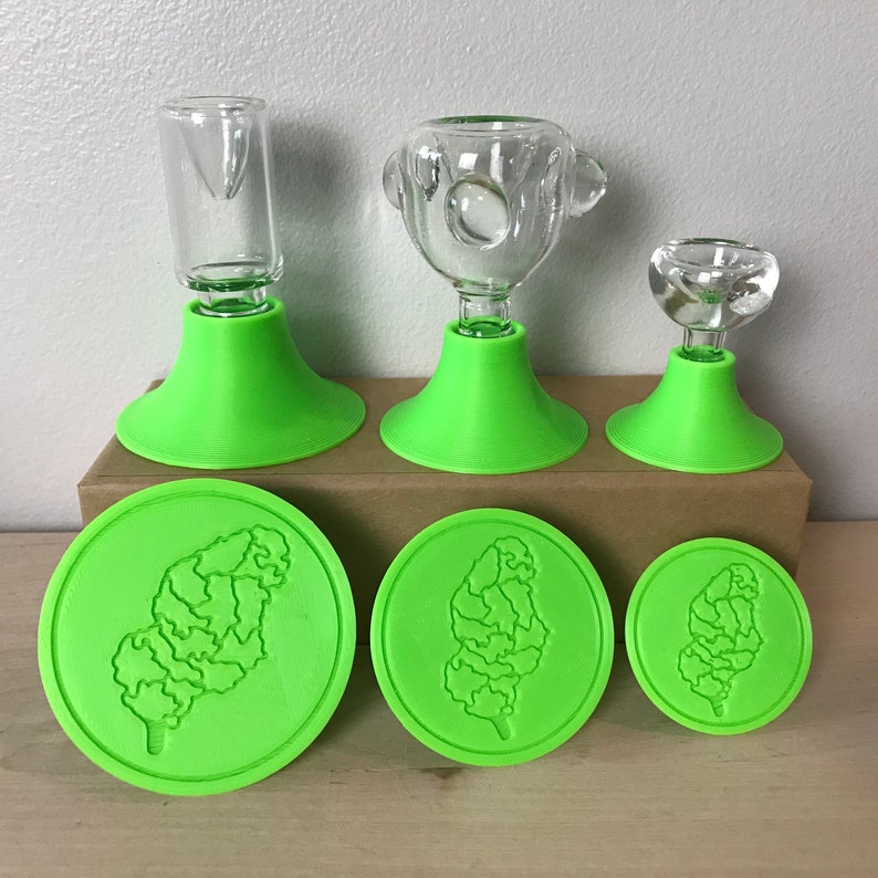 HoldaBowl Classic Bong Bowl Holder 3D Printed Smoking Etsy