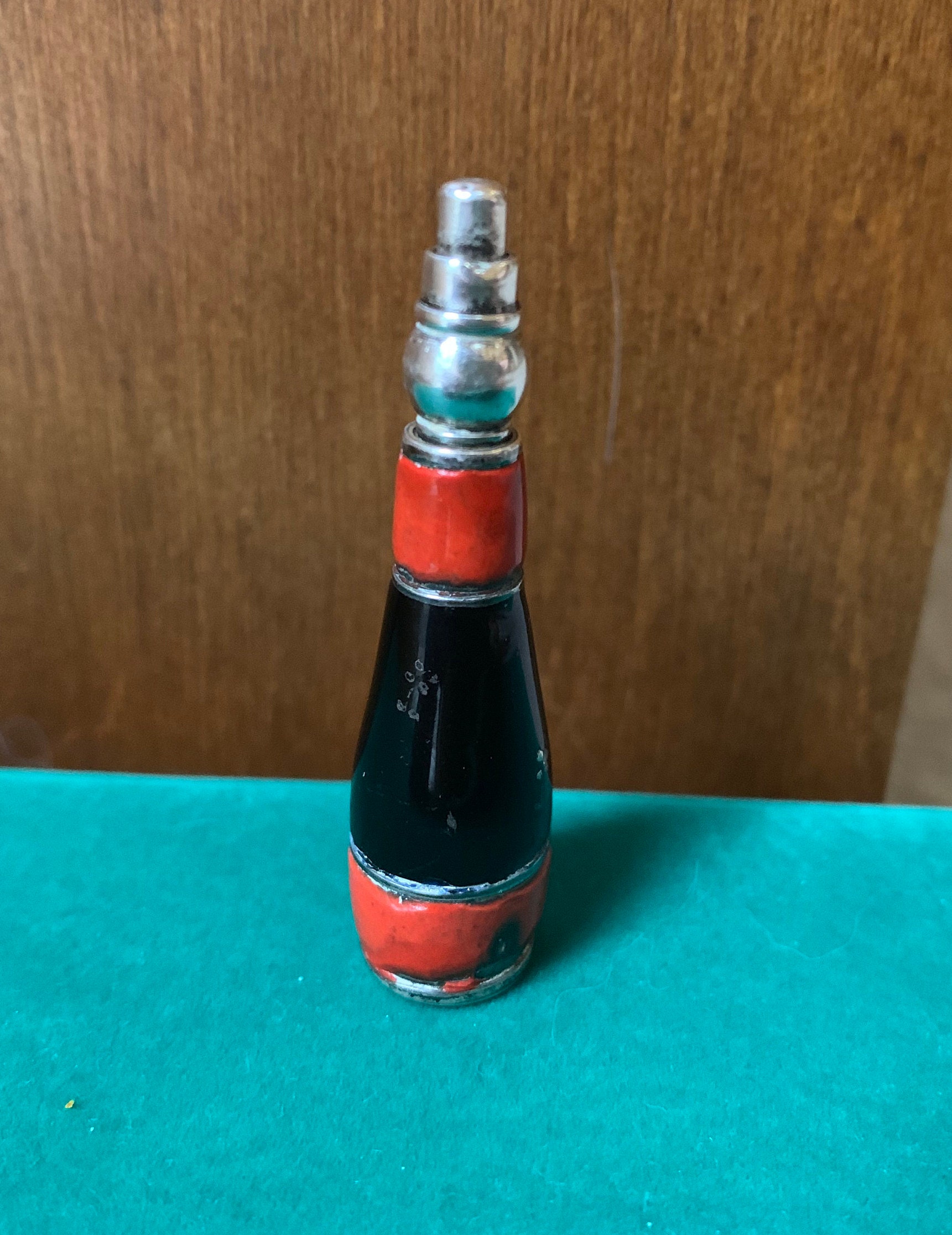 Antique Silver Snuff Bottle 