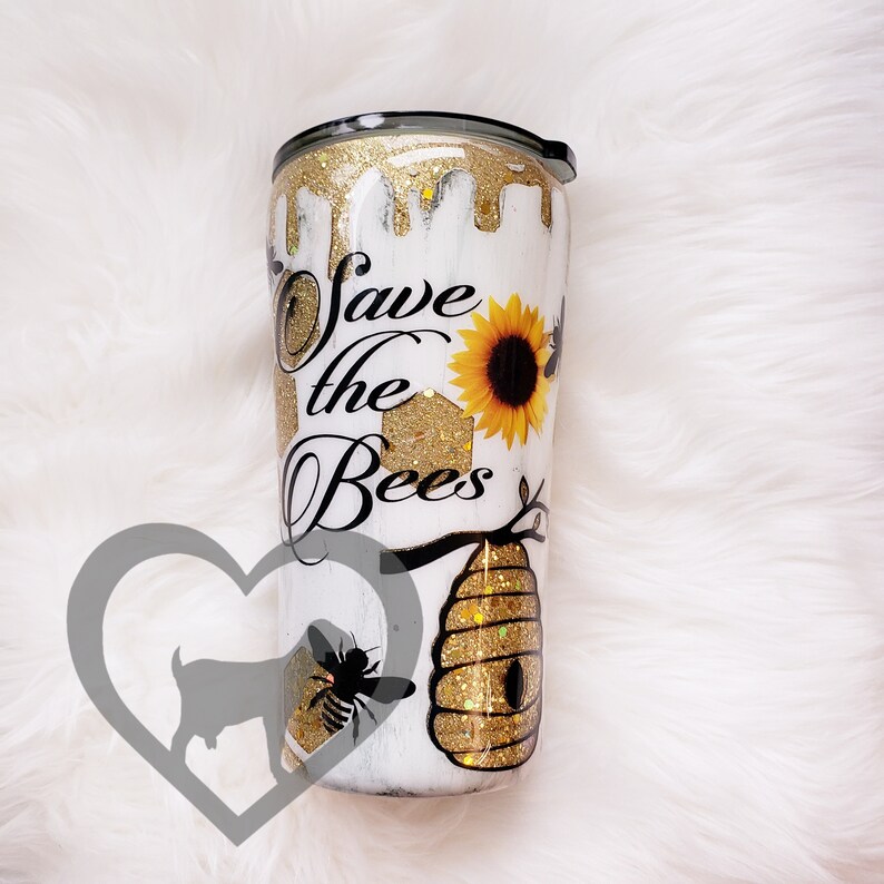 twelve bees tumbler craft supplies