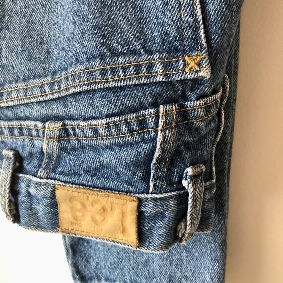 Vintage High Waisted Tapered Lee jeans | Size 8 p… - image 4