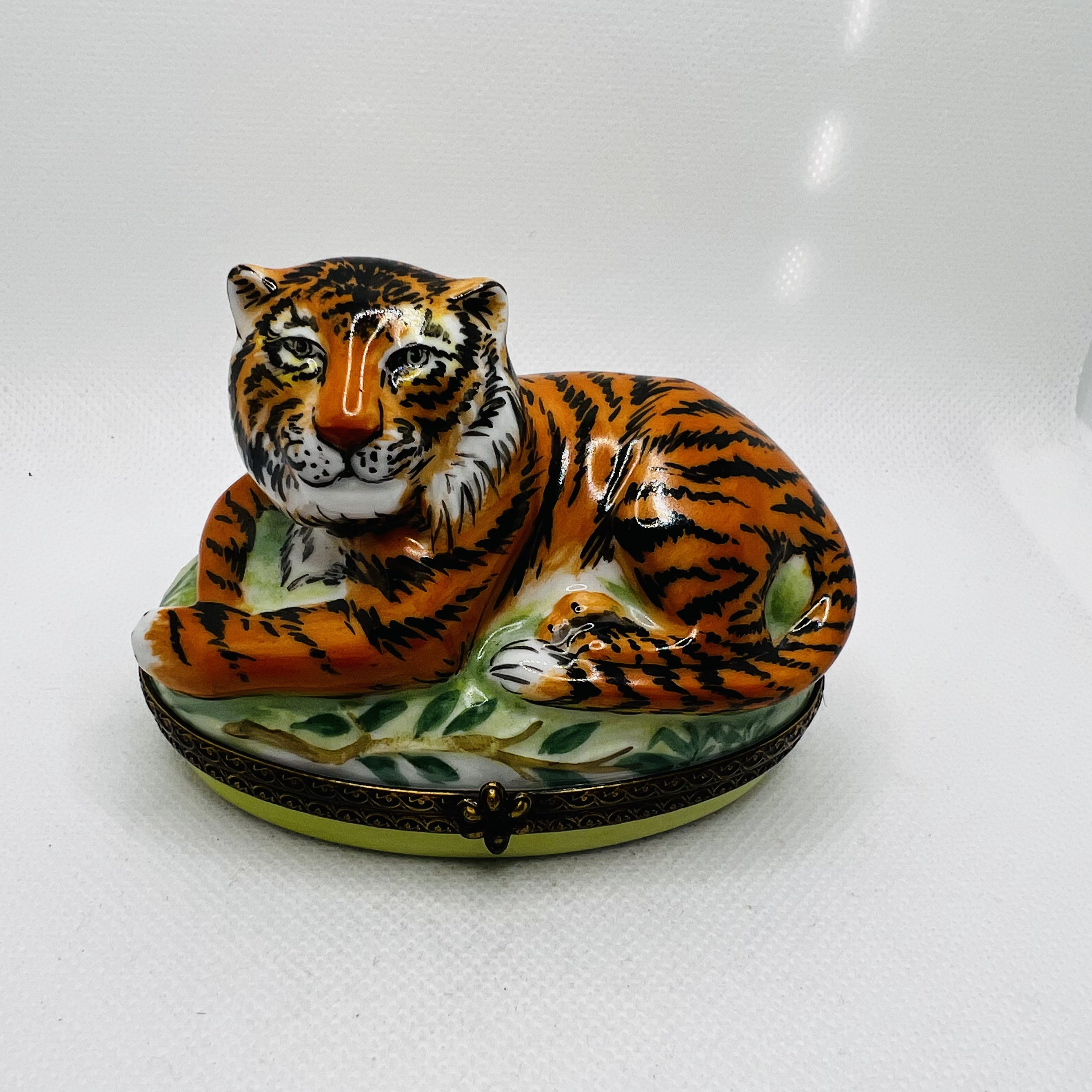 Limoges Tiger Box - Etsy